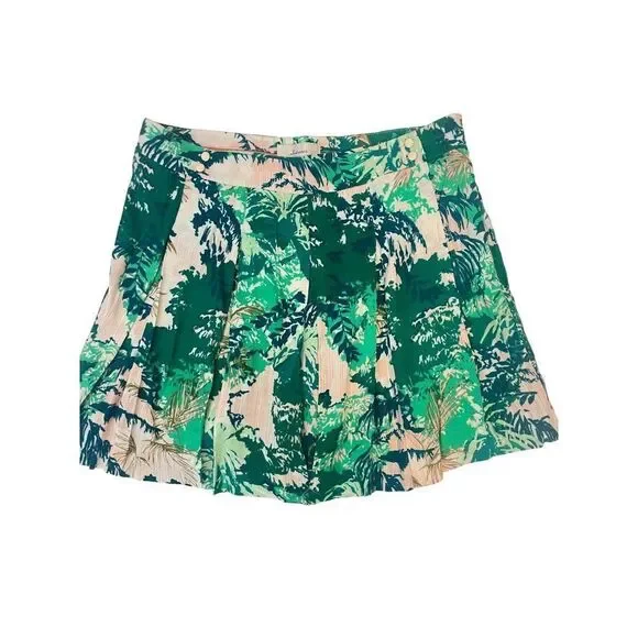 Anthropologie Elevenses Kadu Pleated Skort 6